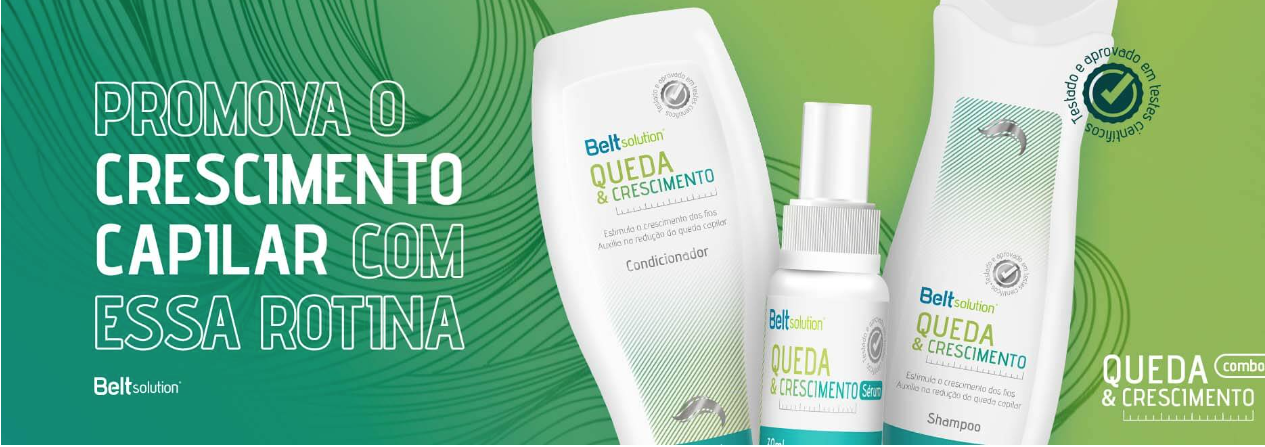 Sérum, Shampoo e Condicionador para Queda de Cabelo